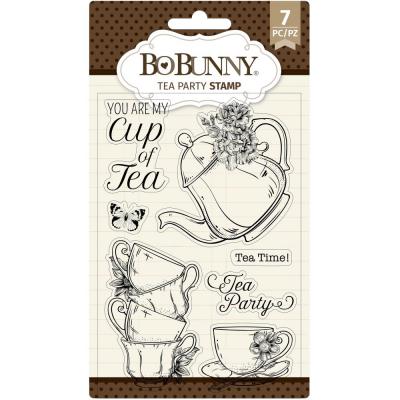 BoBunny Clear Stamps - Tea Party